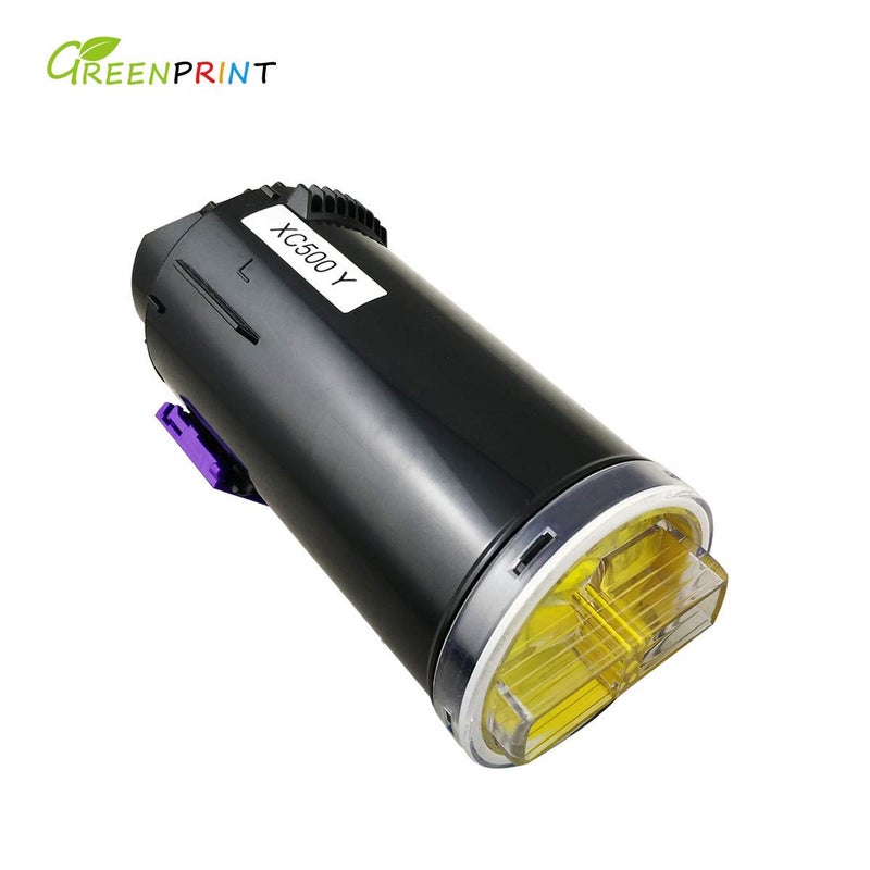 GREENPRINT 4 Colors Remanufactured Toner Cartridges C500 C505 Standard Capacity 5000 Pages for BK & 2400 Pages for C M Y for Xerox VersaLink C500 C505 C500DN C500N C505S C505X Laser Printers - Image 4